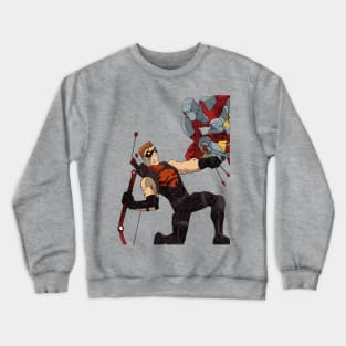 RED ARROW v.s. DEADSHOT Crewneck Sweatshirt